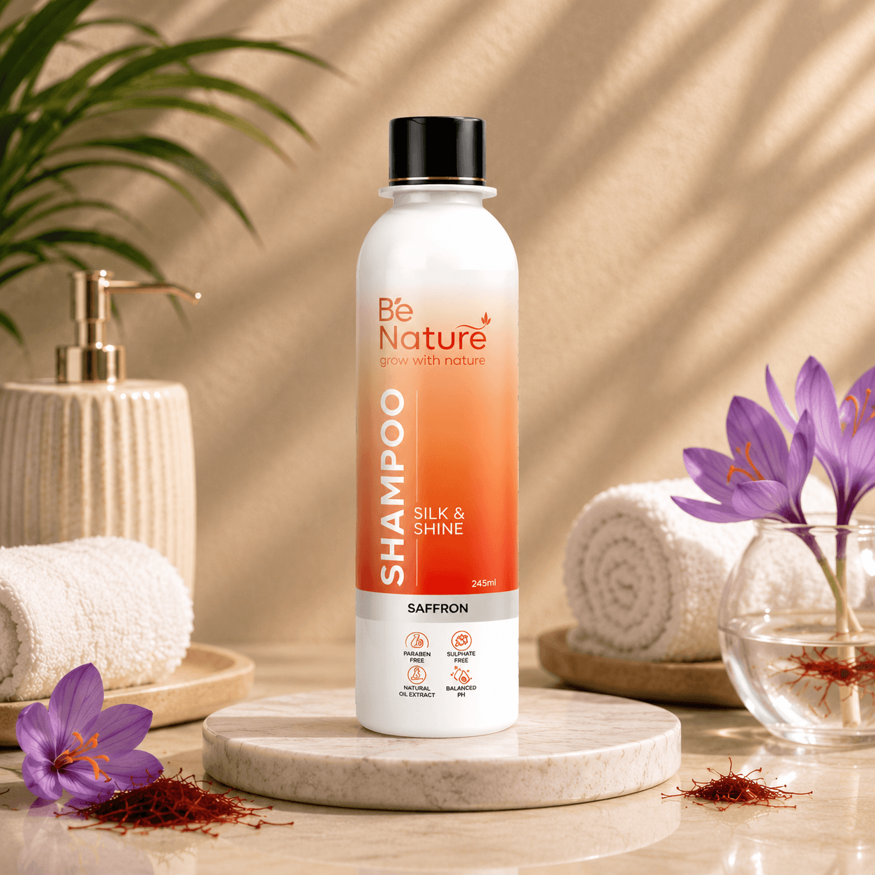 Shampoo Saffron Silk and Shine