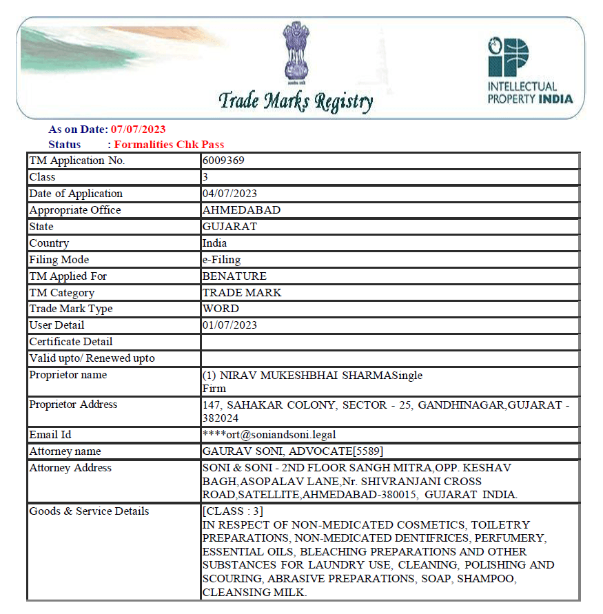 Trademark Registration