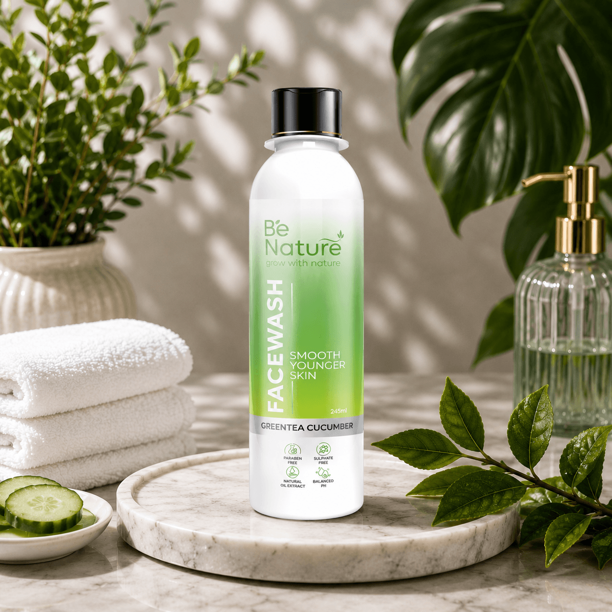 Face Wash Green Tea Cucumber