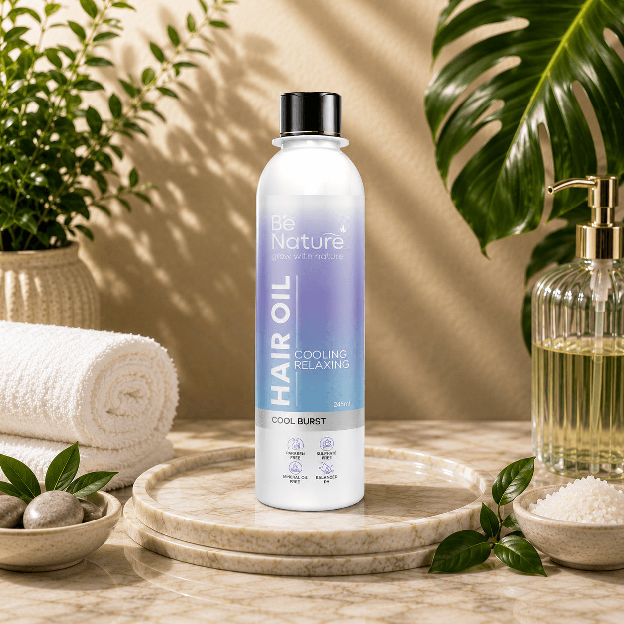 Hair Oil Cool Burst