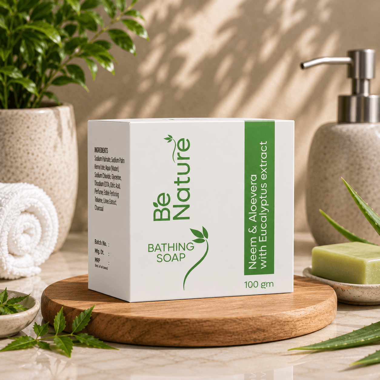 Bathing Soap Neem & Aloevera